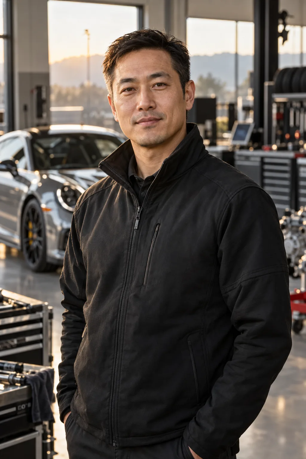 Illustrative portrait of Marcus Chen, Performance Specialist
